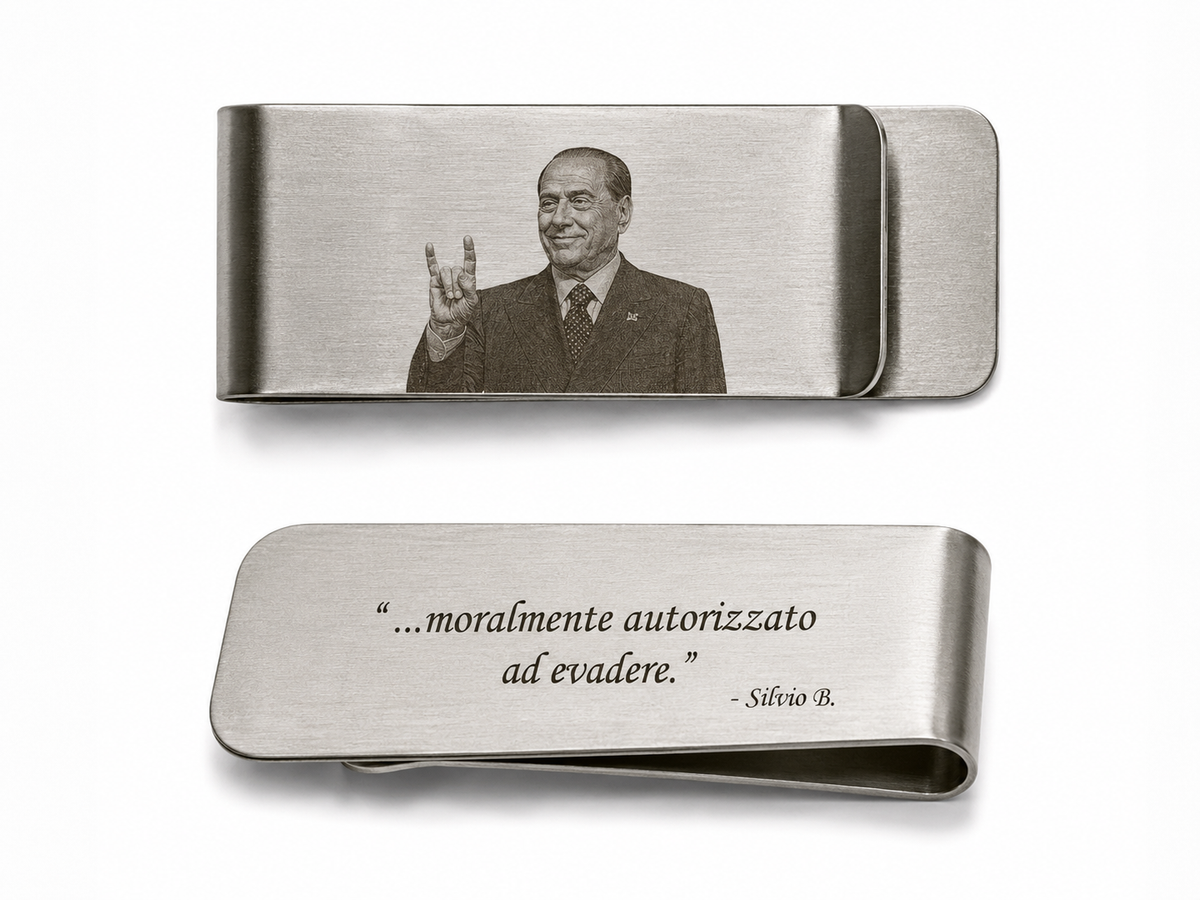 Clip Fermasoldi in acciaio inossidabile