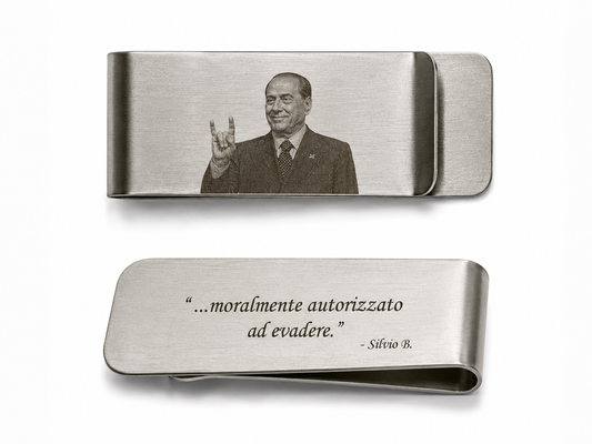 Clip Fermasoldi in acciaio inossidabile